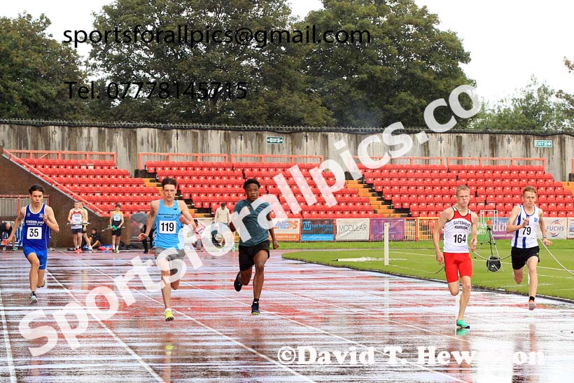 100 metres, 2023 Gateshead Tartan Games.  Photo: David T. Hewitson/Sports for All Pics